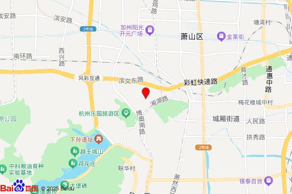 浙江省杭州市萧山区城厢街道万寿桥社区下湘湖路6号渔场宿舍2幢