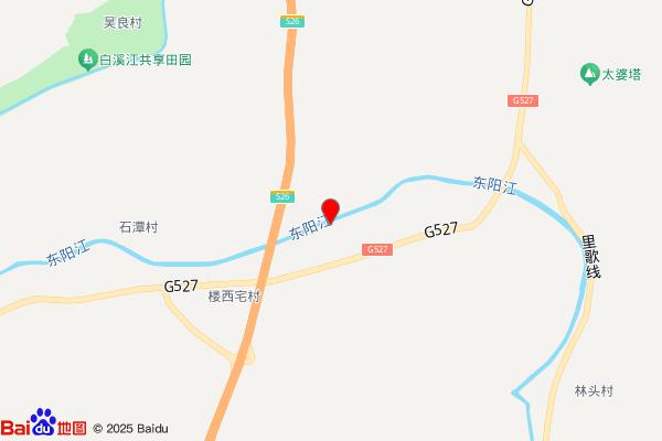 金华市东阳市歌山镇凤山村王家自然村东阳市北江渔场大蓬房