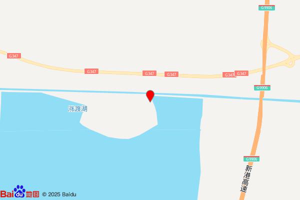 新洲区涨渡湖渔场避风港